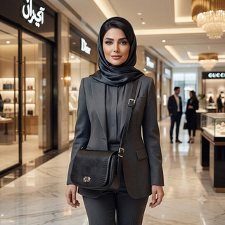 کیف دوشی زنانه مجلسی مدل الماس